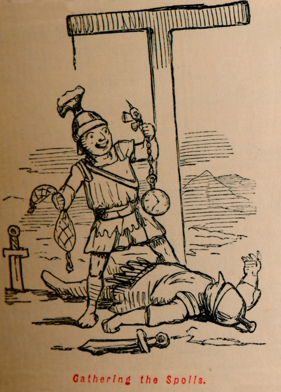 A zsákmány gyűjtése, 1852 alkotó: John Leech