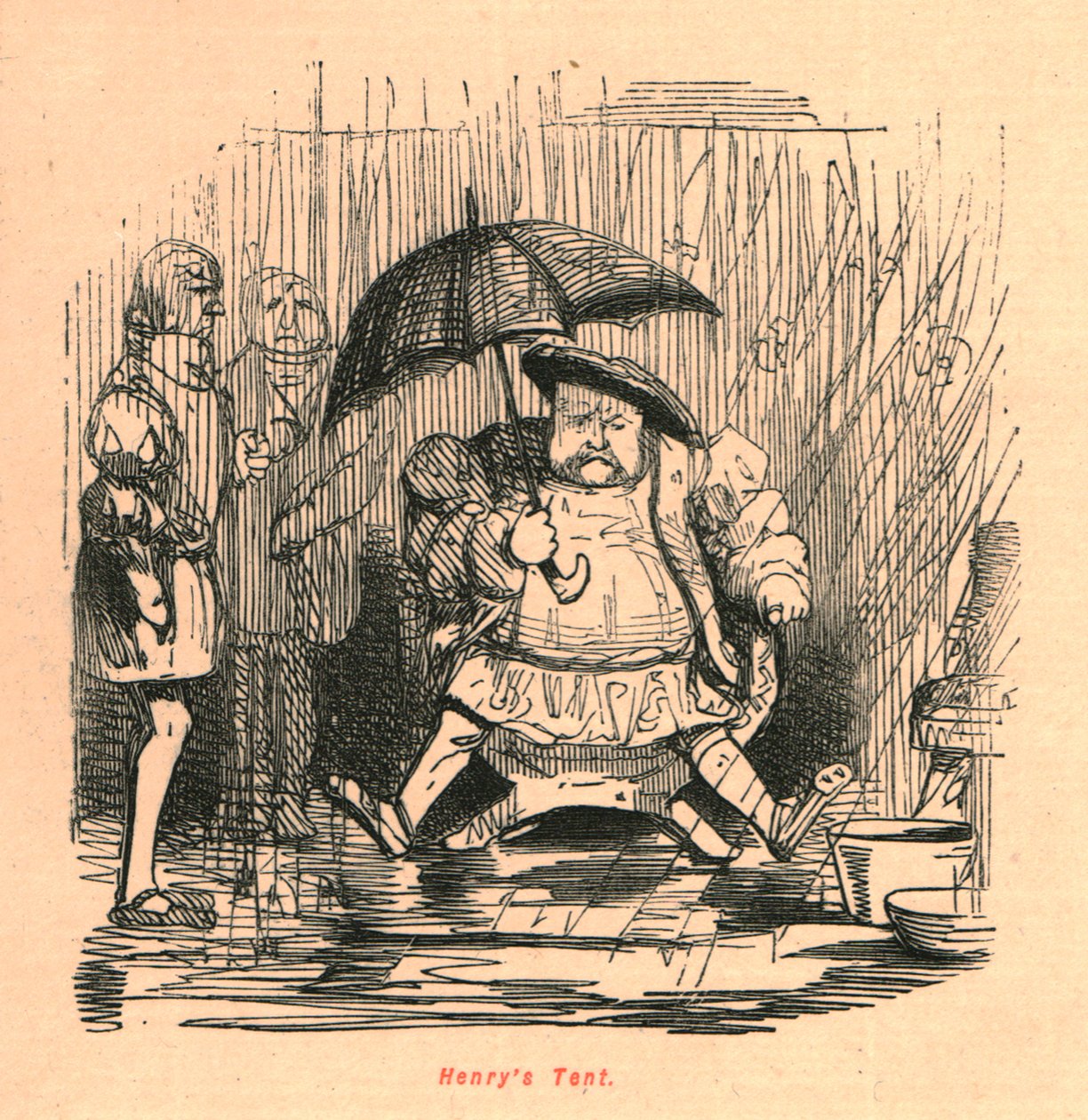 Henrys sátor, 1897. alkotó: John Leech