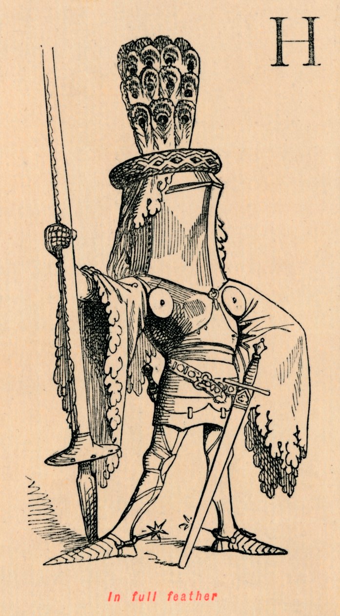 Teljes tollban, c1860, c1860 alkotó: John Leech