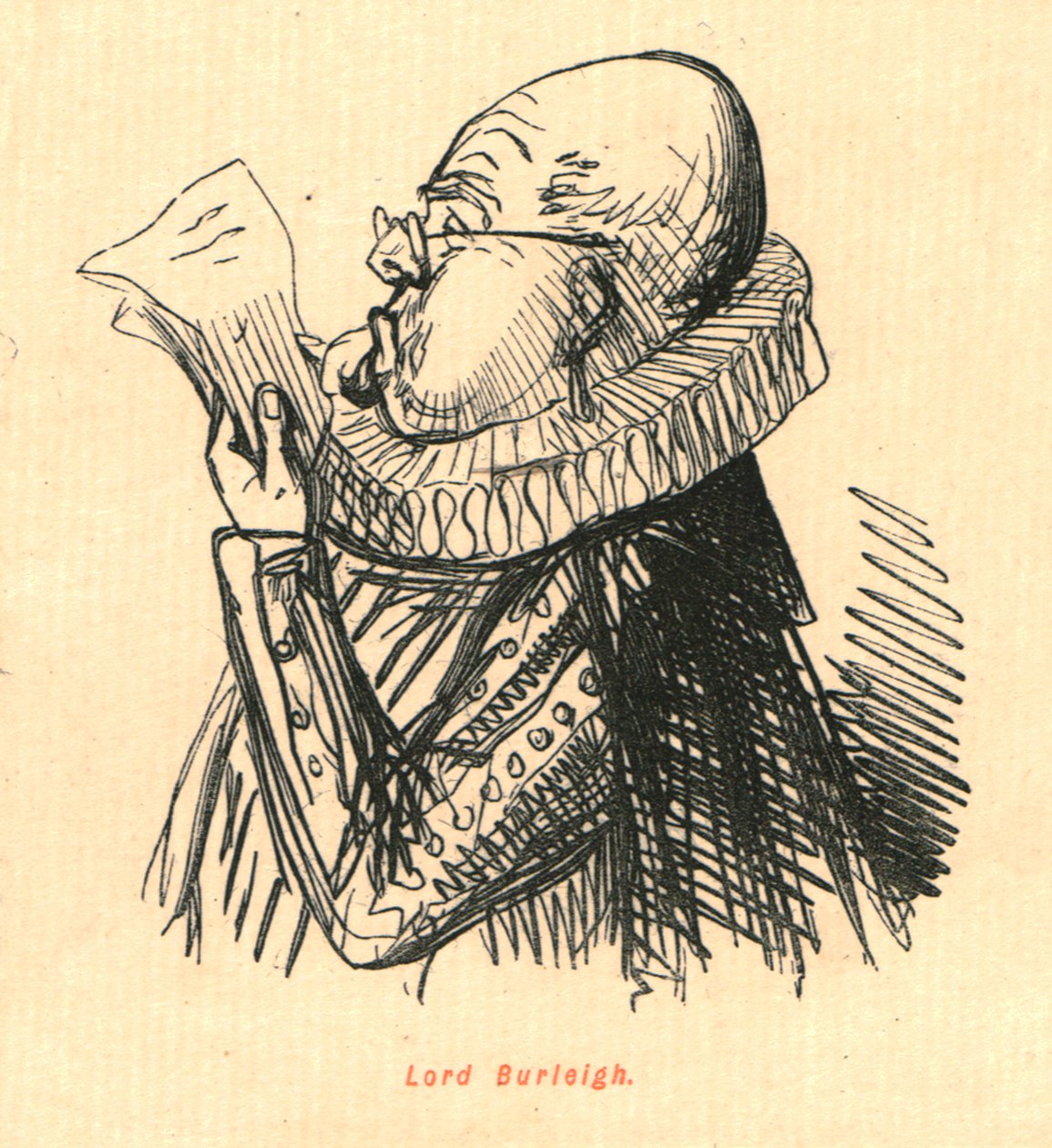 Lord Burleigh, 1897. alkotó: John Leech