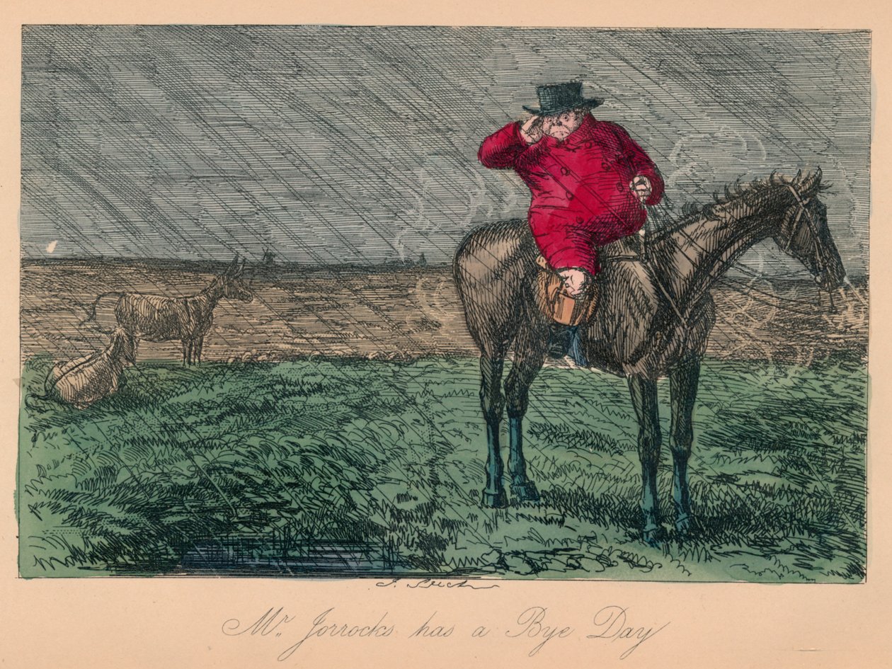 Mr. Jorrocks viszlát, 1854 alkotó: John Leech