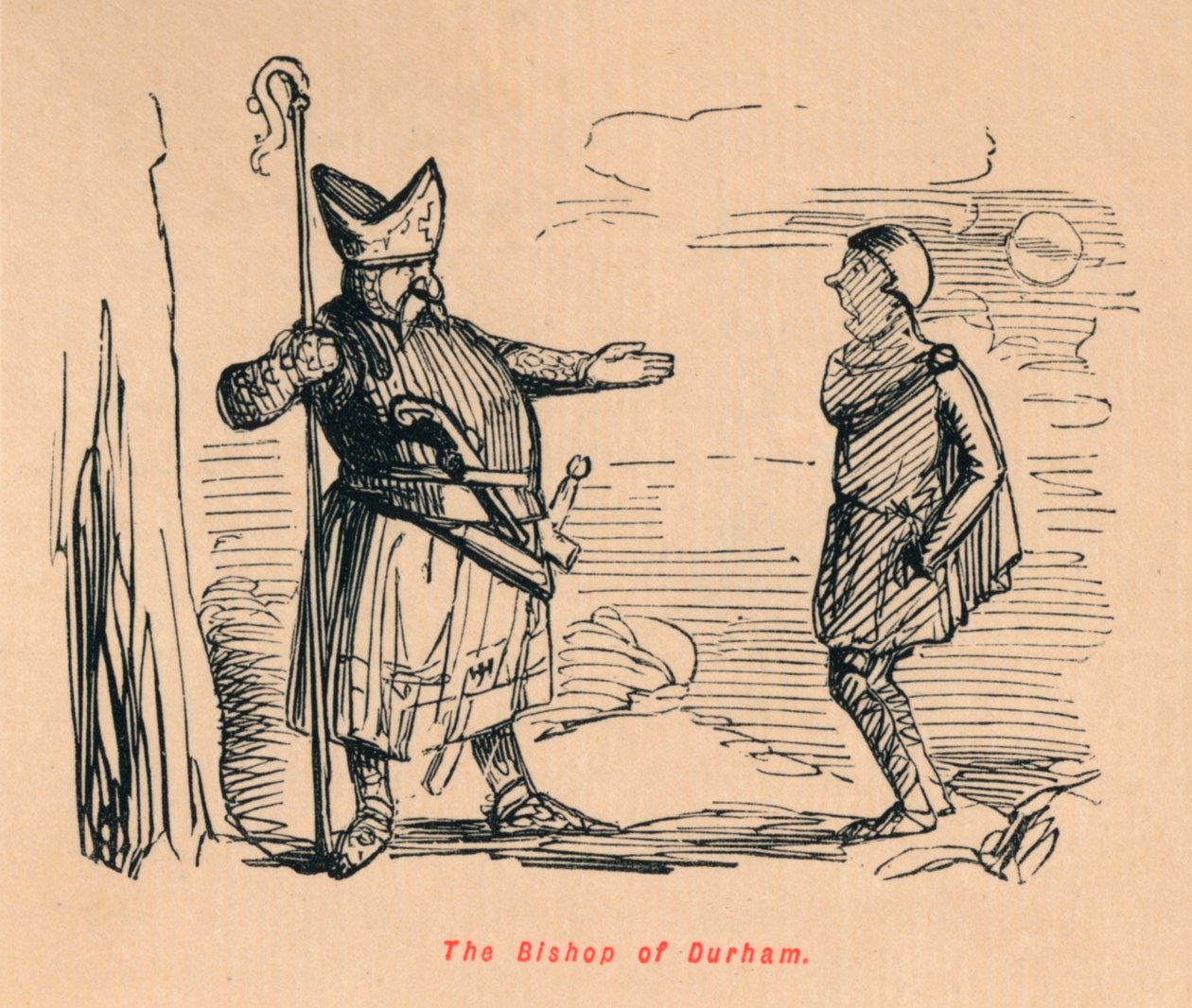 Durham püspöke, 1860, 1860 körül alkotó: John Leech