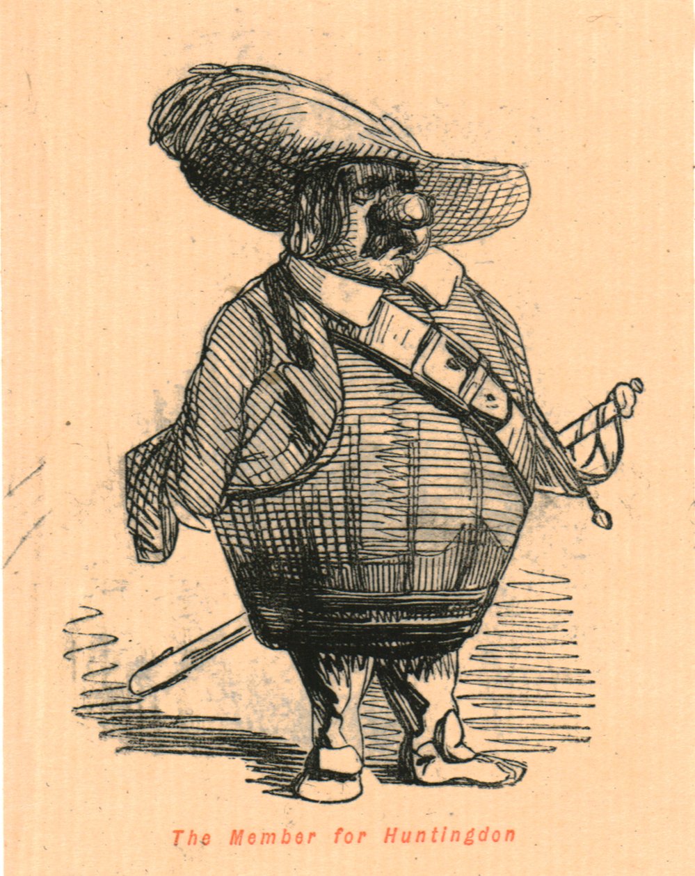 A Huntingdon tagja, 1897. alkotó: John Leech