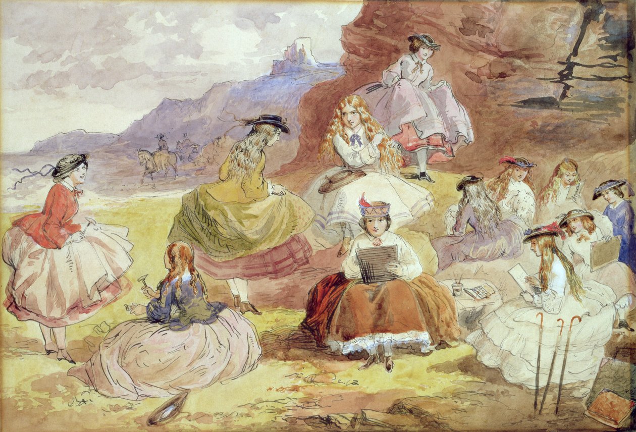 A sellő kísértete alkotó: John Leech