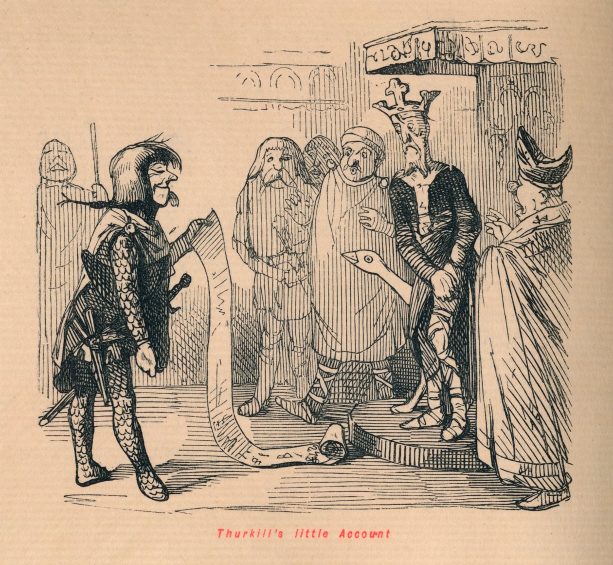 Thurkills little Account, c1860, c1860 alkotó: John Leech
