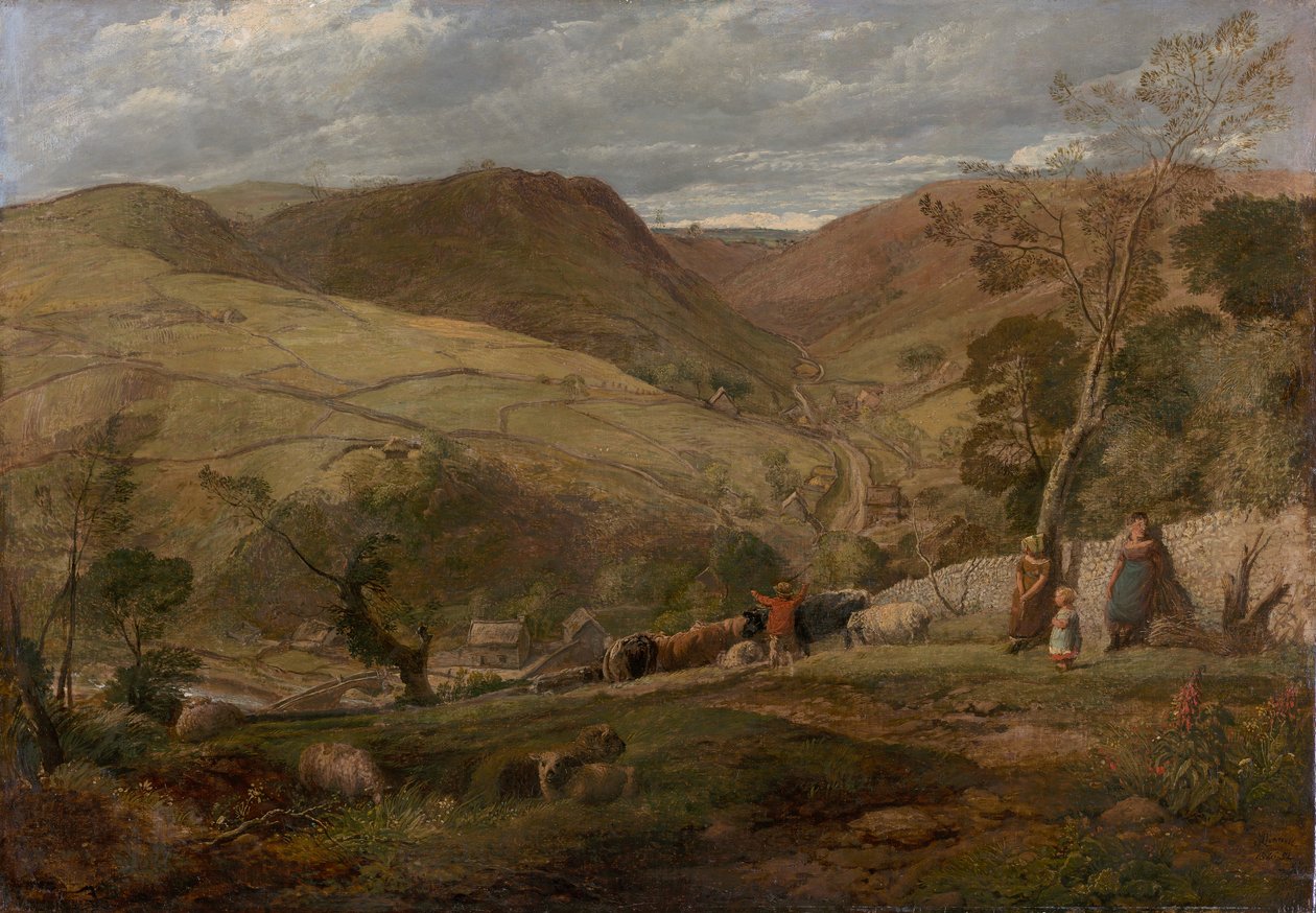 Hanson Toot, Nézet Dovedale-ben alkotó: John Linnell
