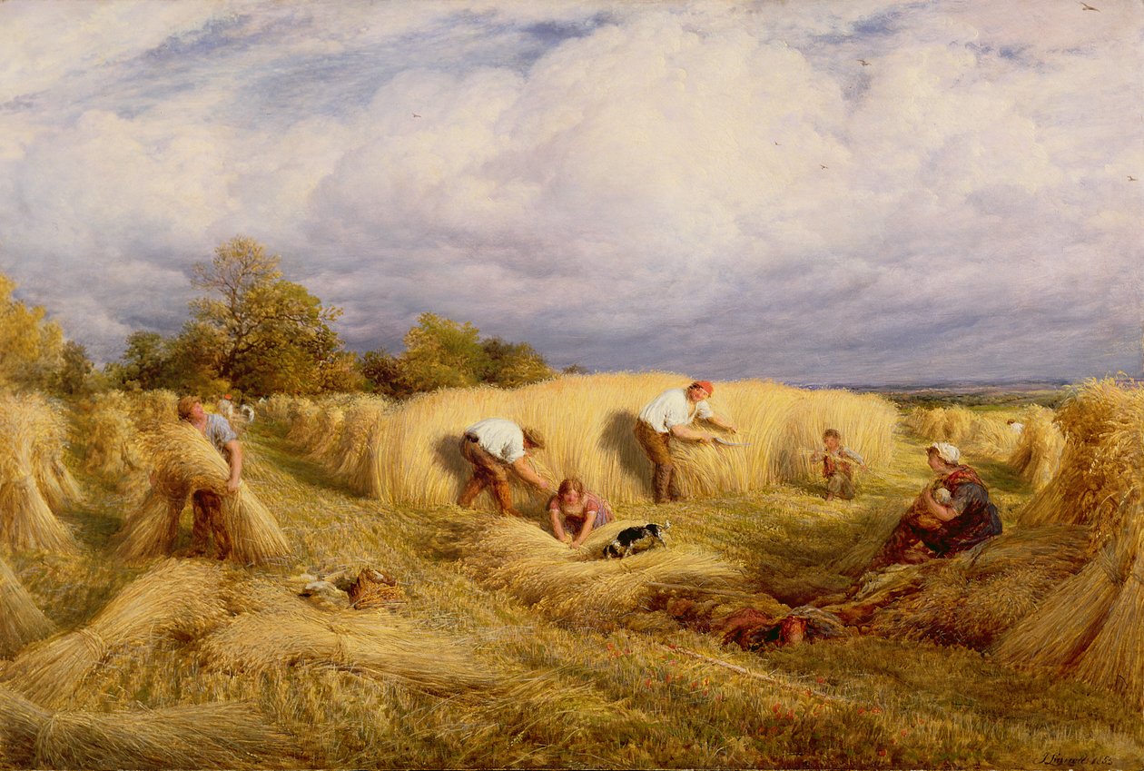 Aratók, 1855 alkotó: John Linnell