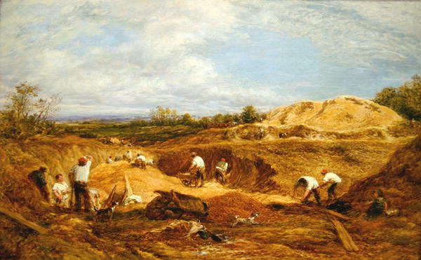 Kensington Gravel Pits (olaj, vászon) alkotó: John Linnell
