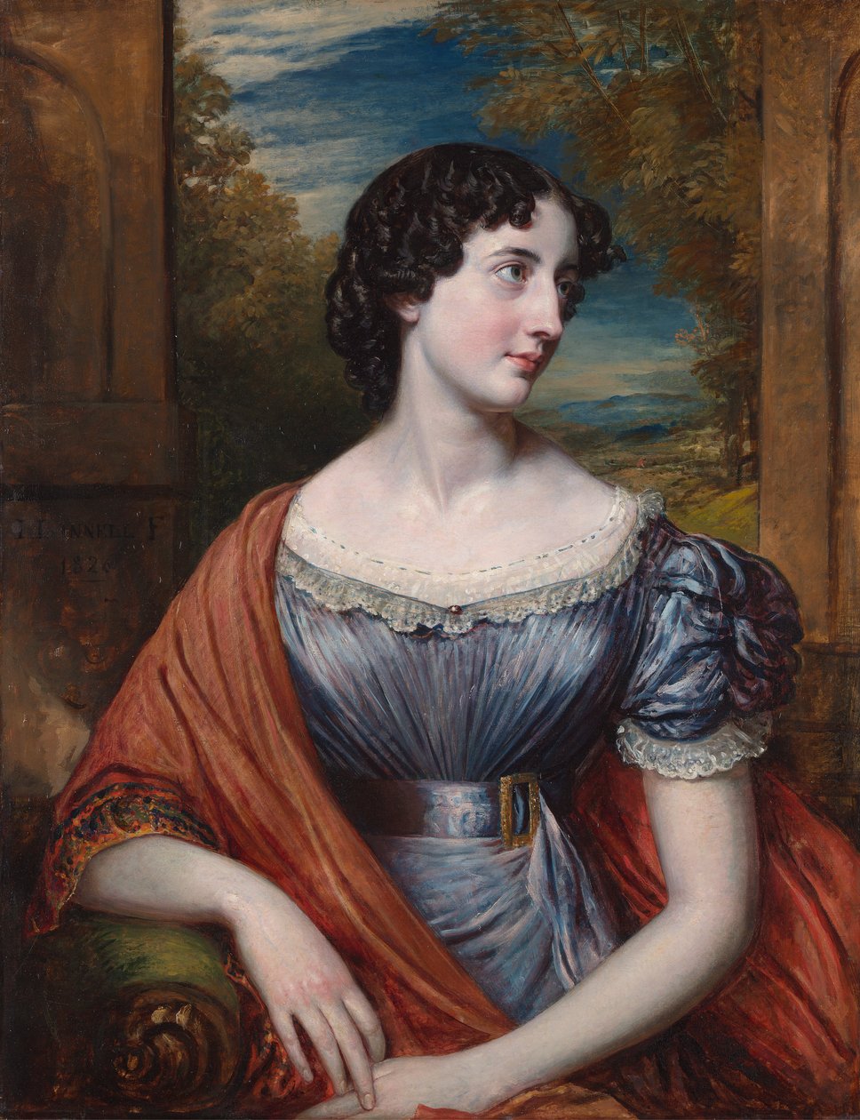 Jane Puxley kisasszony alkotó: John Linnell