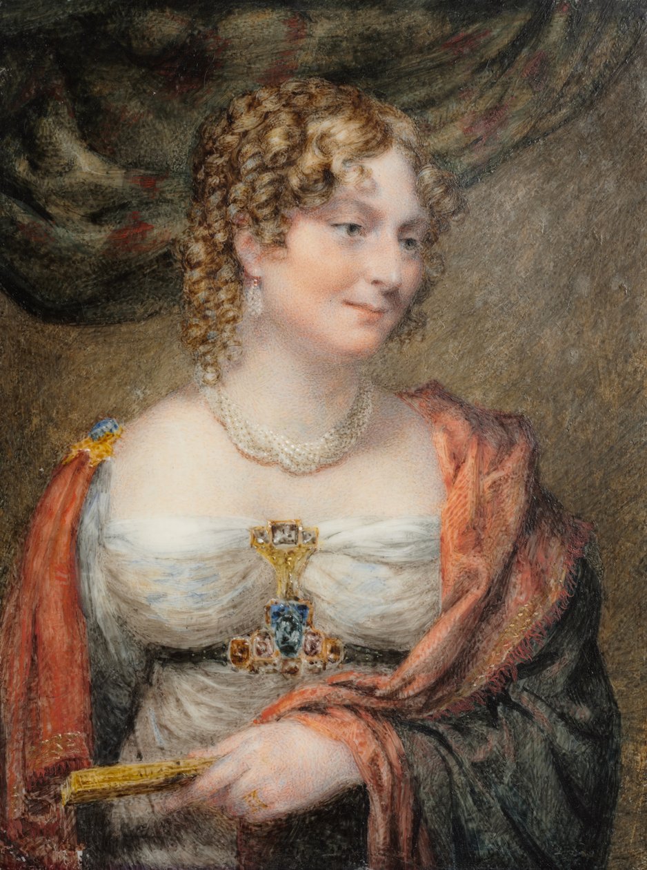 Anne Law (született Towry) portréja alkotó: John Linnell