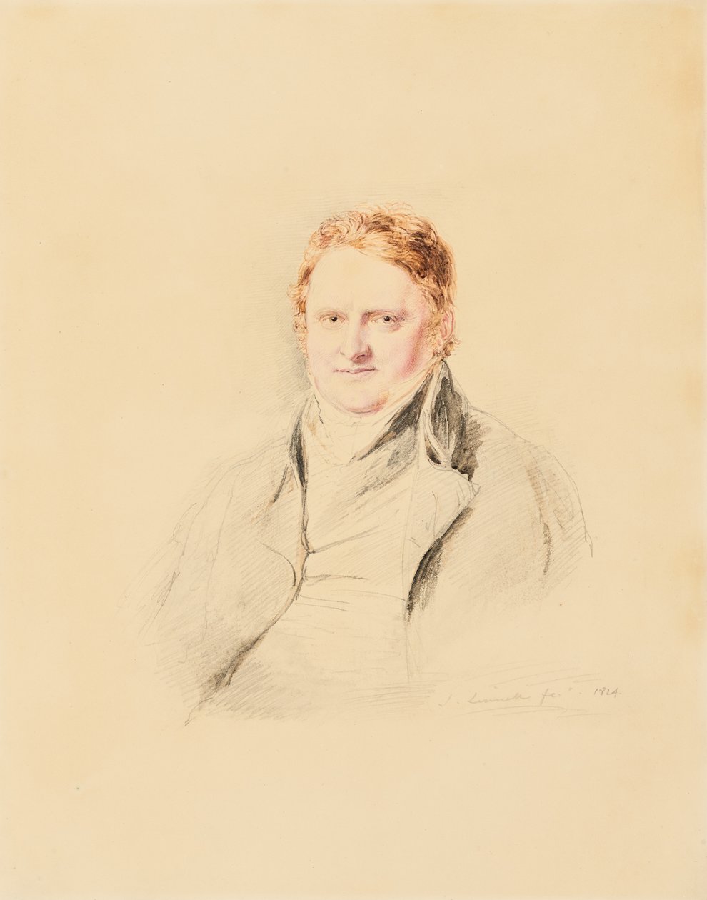 John Varley portréja alkotó: John Linnell