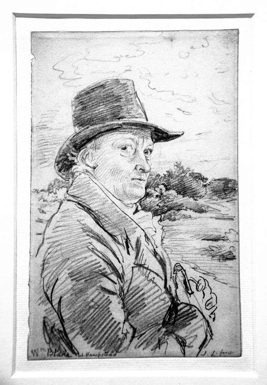 William Blake alkotó: John Linnell