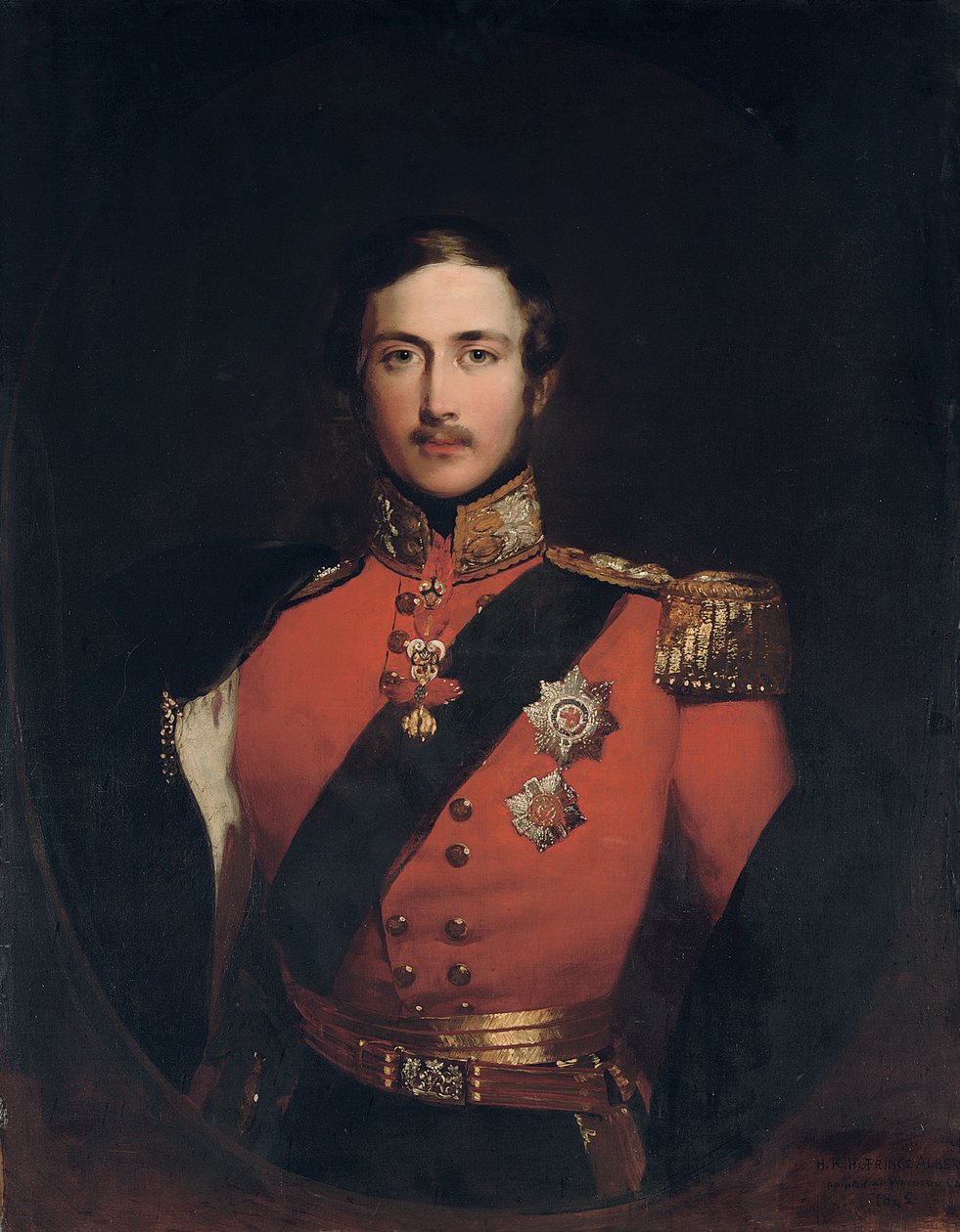 Albert herceg portréja, 1842 alkotó: John Lucas