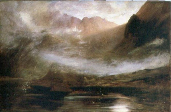 Loch Coriusk, Skye-sziget alkotó: John MacWhirter