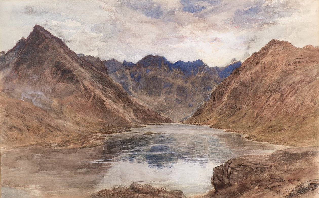 Hegyi csend alkotó: John MacWhirter