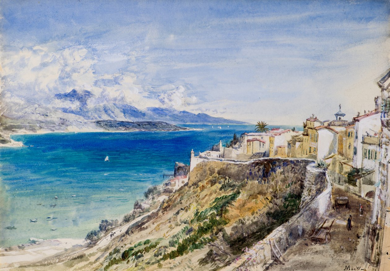Szicília alkotó: John MacWhirter