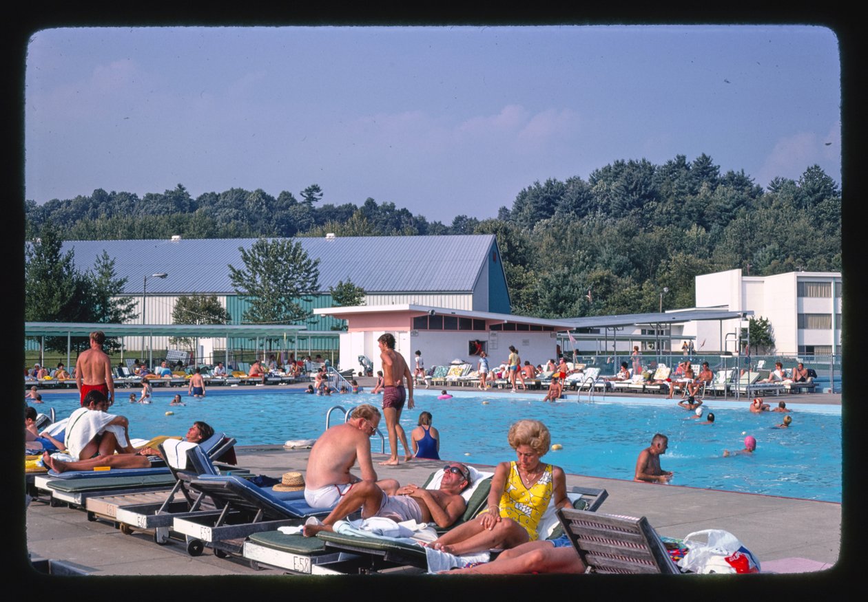 Homowack Hotel  Lodge, Spring Glen, New York, USA alkotó: John Margolies