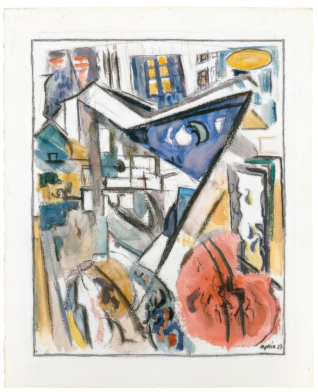 Alsó Manhattan alkotó: John Marin