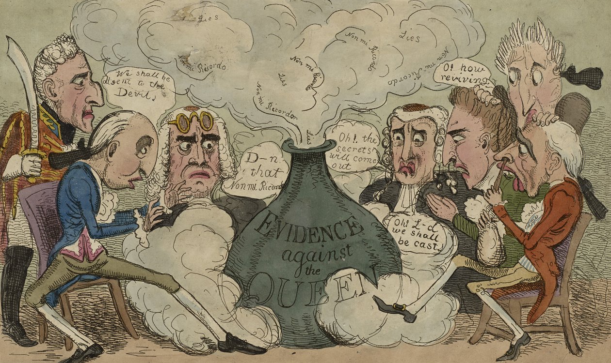 Egy üveg füstölt vagy egy ének a hatpennyéről, 1820 alkotó: John Marshall
