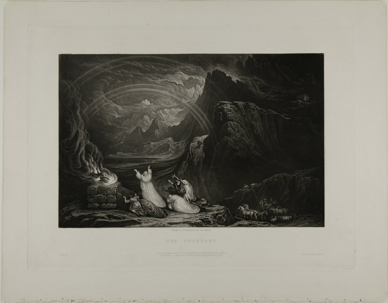 A szövetség, a Biblia illusztrációiból alkotó: John Martin