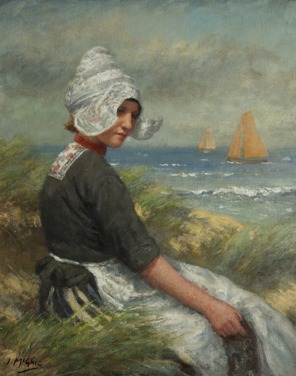 Holland lány alkotó: John McGhie