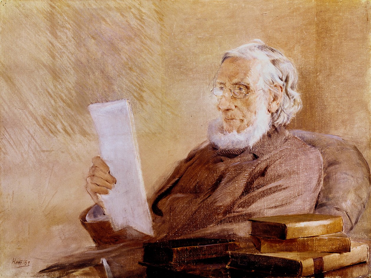 John Tyndall ír születésű fizikus és hegymászó, 1893 alkotó: John McLure Hamilton