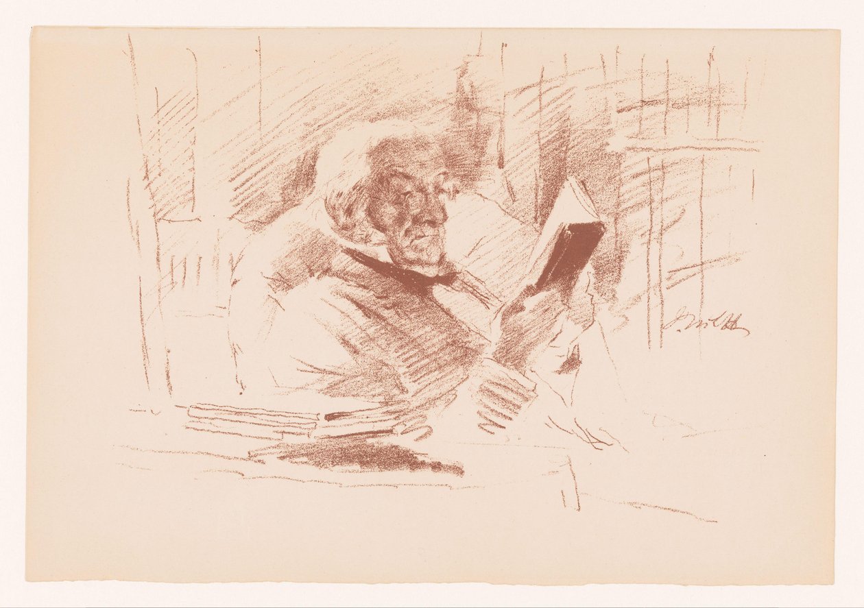 Portré van Mr. Gladstone alkotó: John Mc Lure Hamilton