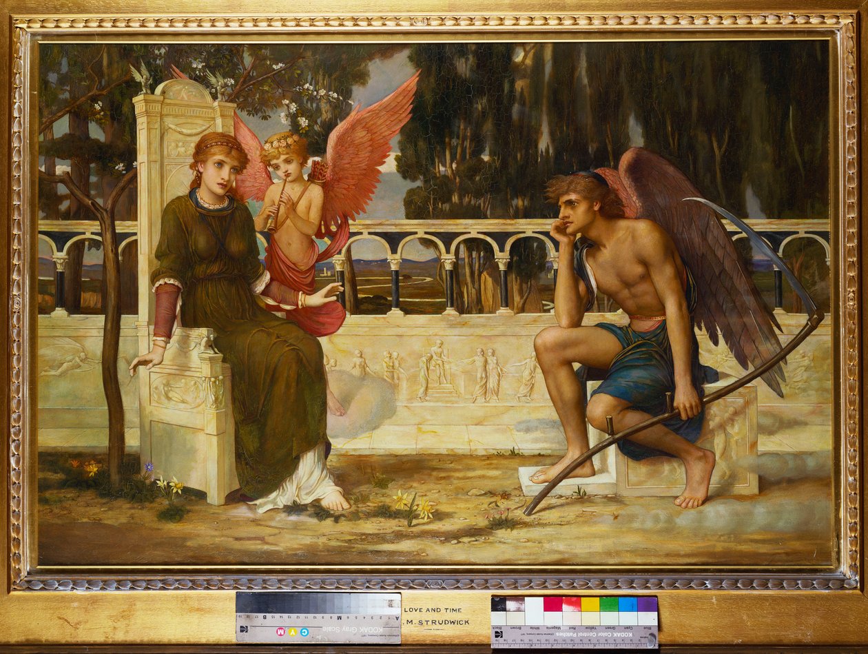 Szerelem és Idő alkotó: John Melhuish Strudwick