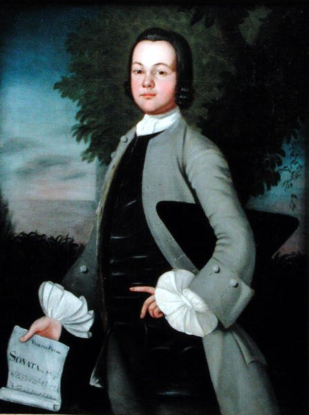 Önarckép, 1753-54 körül (olaj, vászon) alkotó: John Meng