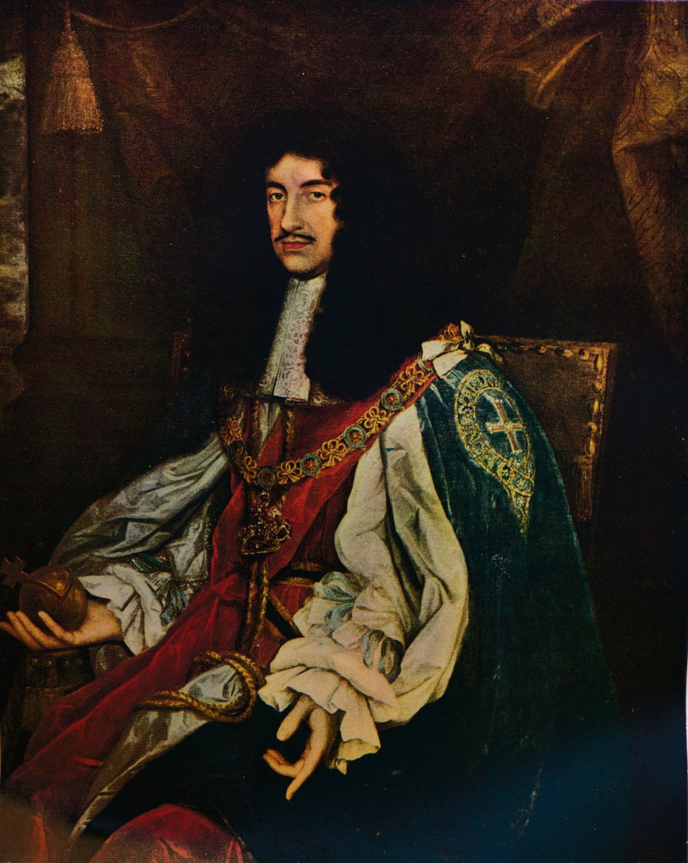 II. Károly király, 1660-as évek 1934 alkotó: John Michael Wright