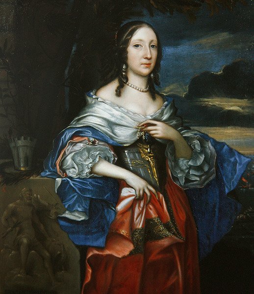 Egy Elizabeth Claypole-nak gondolt hölgy portréja alkotó: John Michael Wright