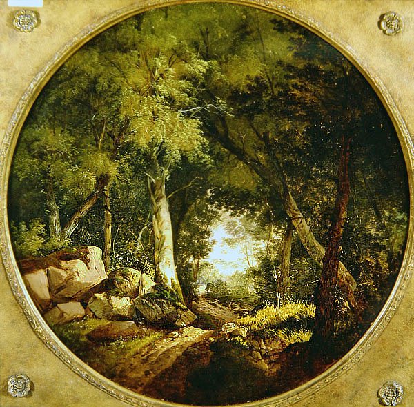 Az erdei pálya (olaj, vászon) alkotó: John Middleton
