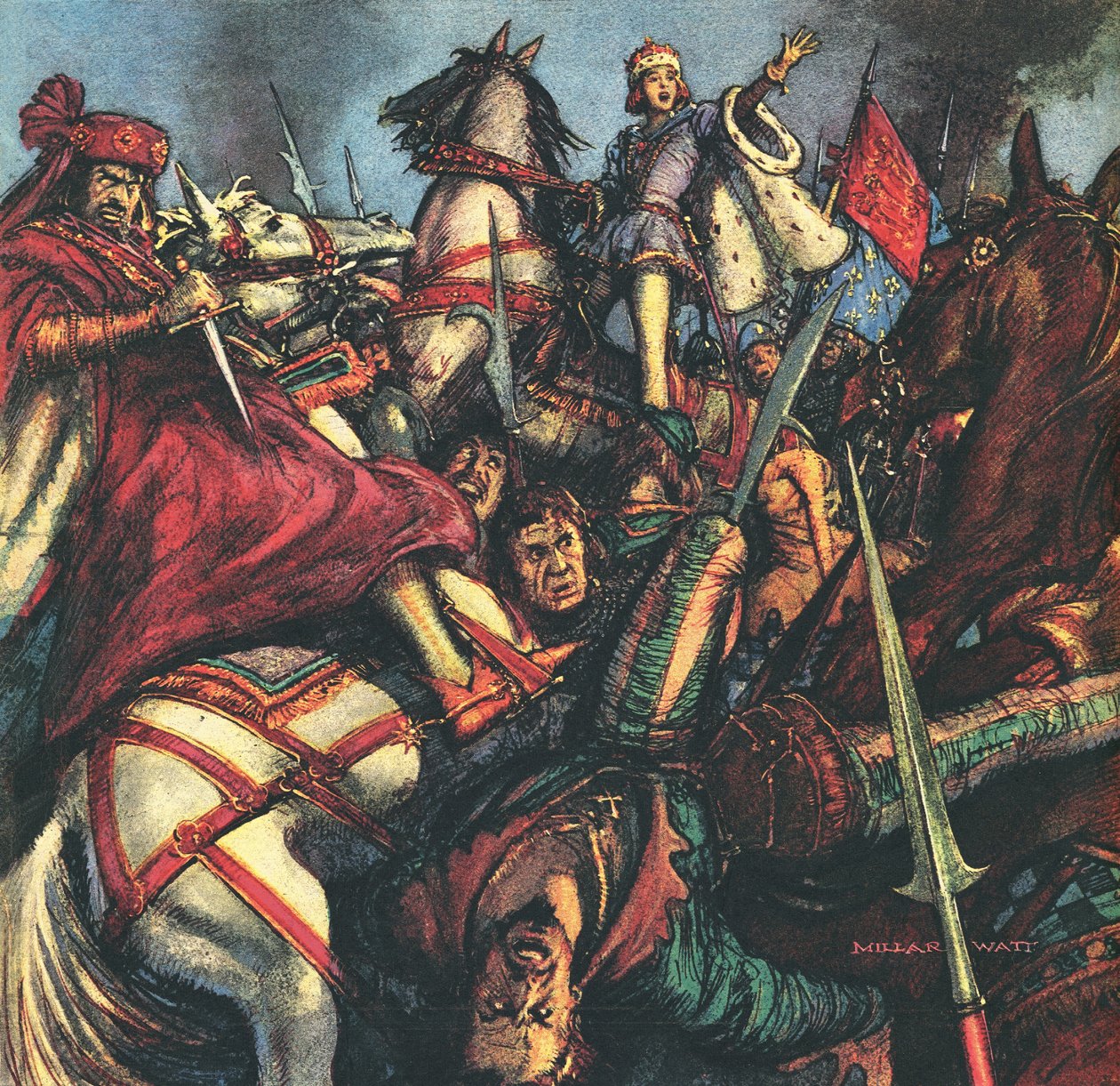 A parasztfelkelés alkotó: John Millar Watt