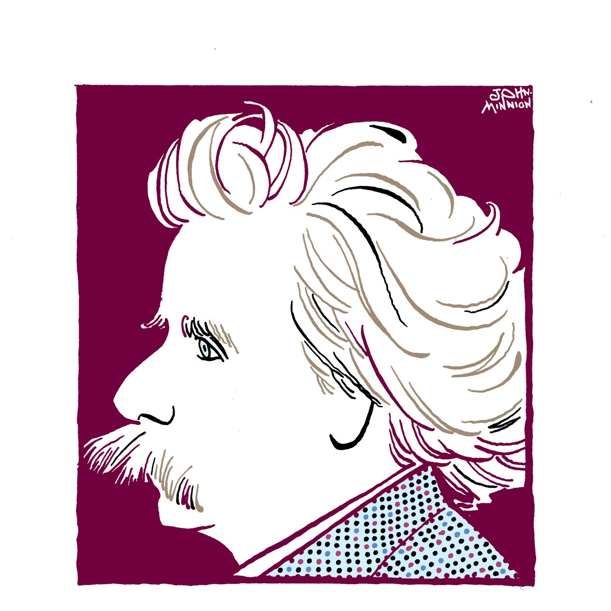 Edvard Grieg - skót származású norvég zeneszerző 1843-1907 alkotó: John Minnion