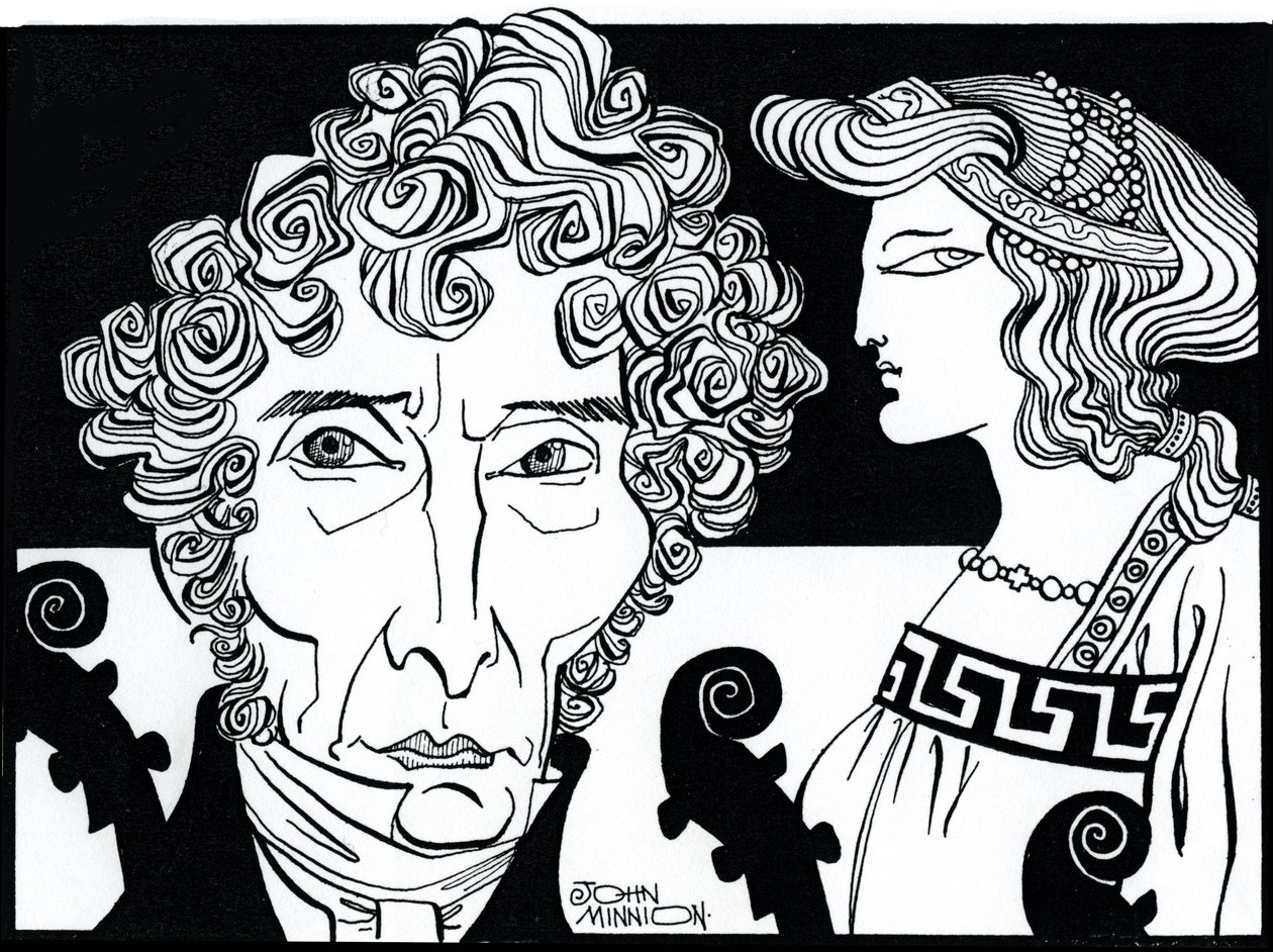 Luigi Cherubini Médée-vel (az azonos című opera comique szereplője) alkotó: John Minnion