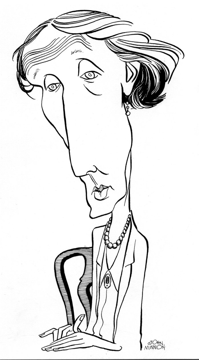 Virginia Woolf alkotó: John Minnion