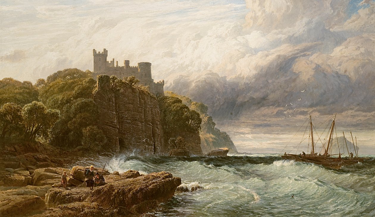 Culzean kastély, Ayrshire, 1877 alkotó: John Mogford