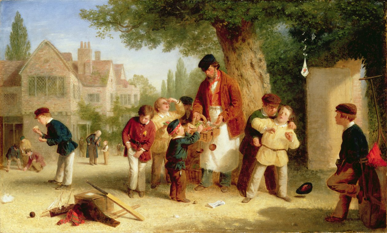 Egy falusi iskola Bedfordshire-ben alkotó: John Morgan