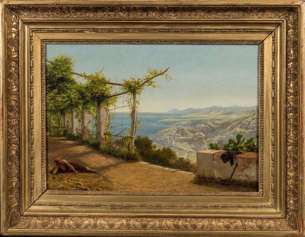 Nizza közelében, 1872 alkotó: John Mulcaster Carrick