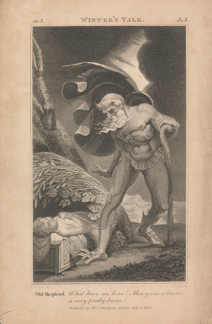 Téli mese, 3. felvonás, 3. jelenet alkotó: John Neagle