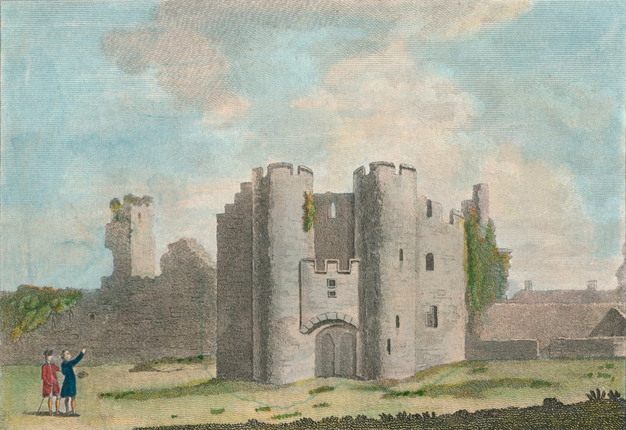 Pembroke Castle kapuja, Pembrokeshire, 1785 alkotó: John Newton