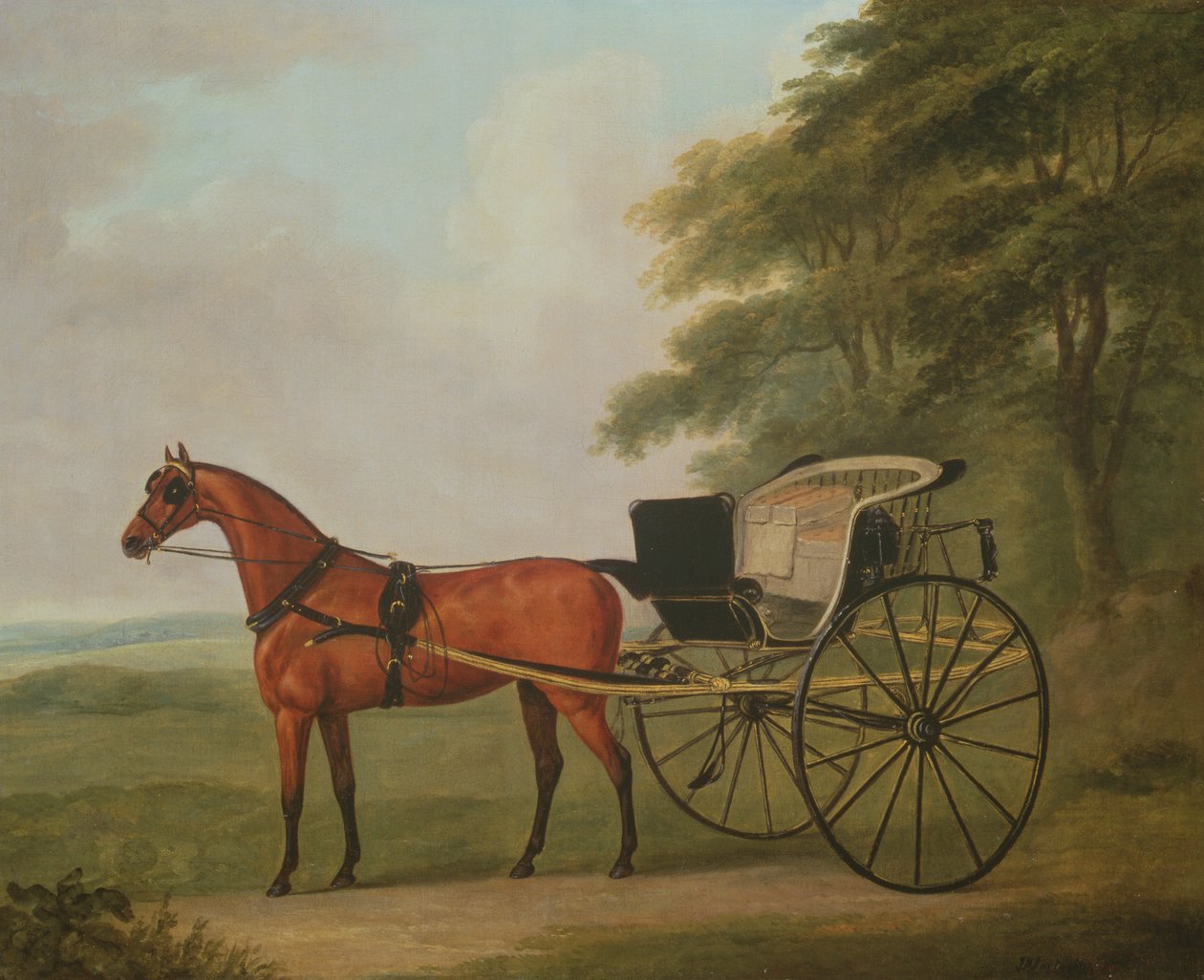 Egy öböl egy Tilburyhez kapcsolva alkotó: John Nott Sartorius