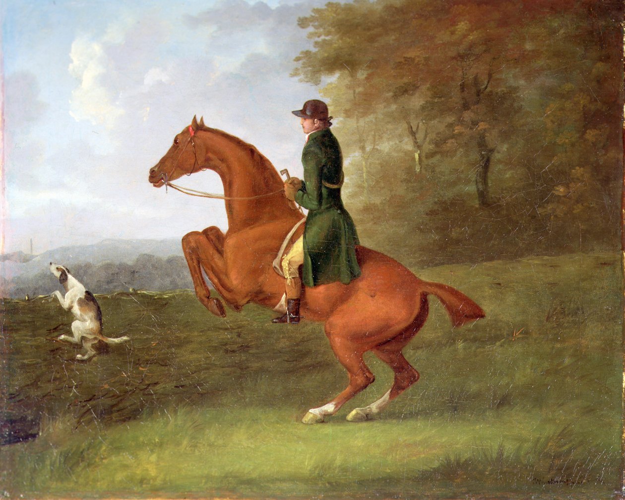 Vadászjelenet (olaj, vászon) alkotó: John Nott Sartorius