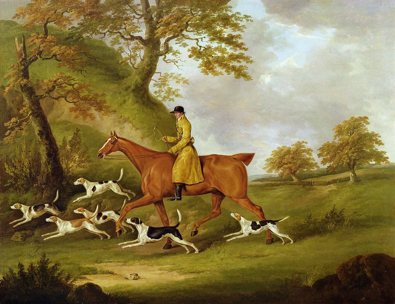Huntsman and Hounds alkotó: John Nott Sartorius