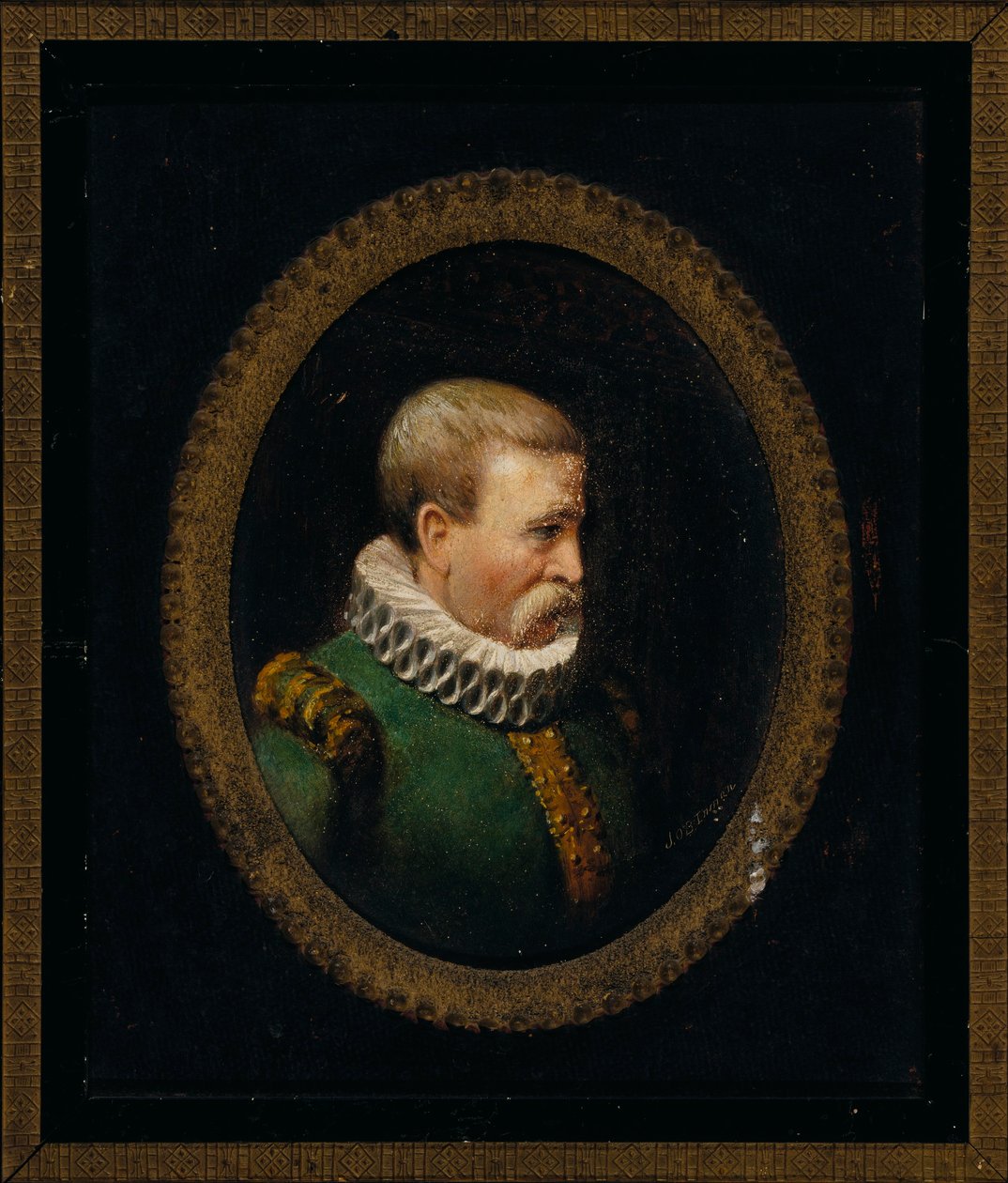 Egy hugenotta úriember portréja IX. Károly korából alkotó: John O