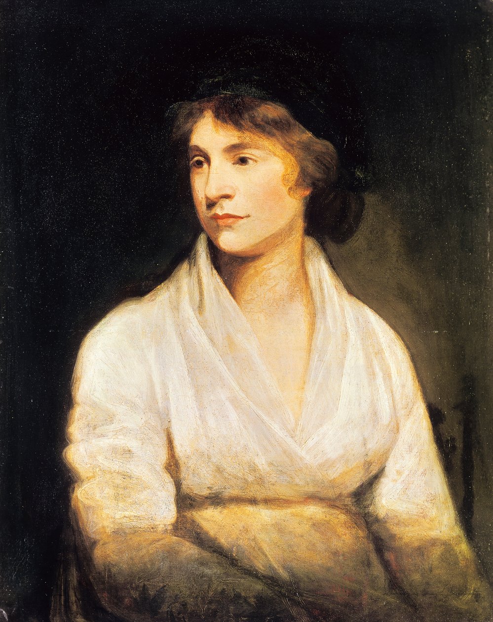 Mary Wollstonecraft portréja, 1797 körül (olaj, vászon) alkotó: John Opie