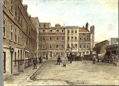 Warwick Square (wc vázlat) alkotó: John P. Ernslie