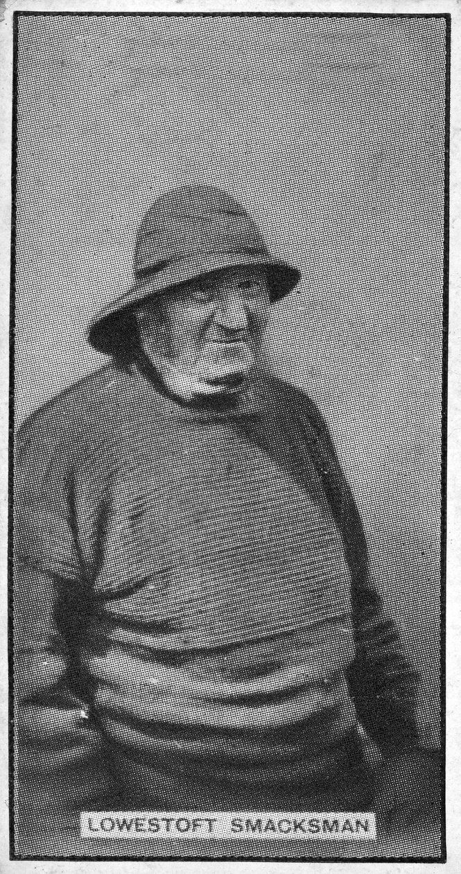 A Lowestoft Smacksman (19. század vége) alkotó: John Payne Jennings