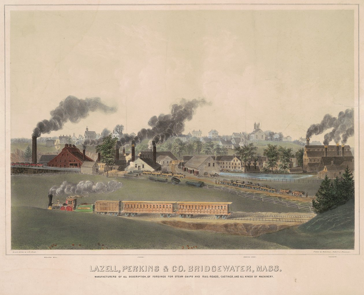 Lazell, Perkins & Co., Bridgewater, Mass. alkotó: John Perry Newell