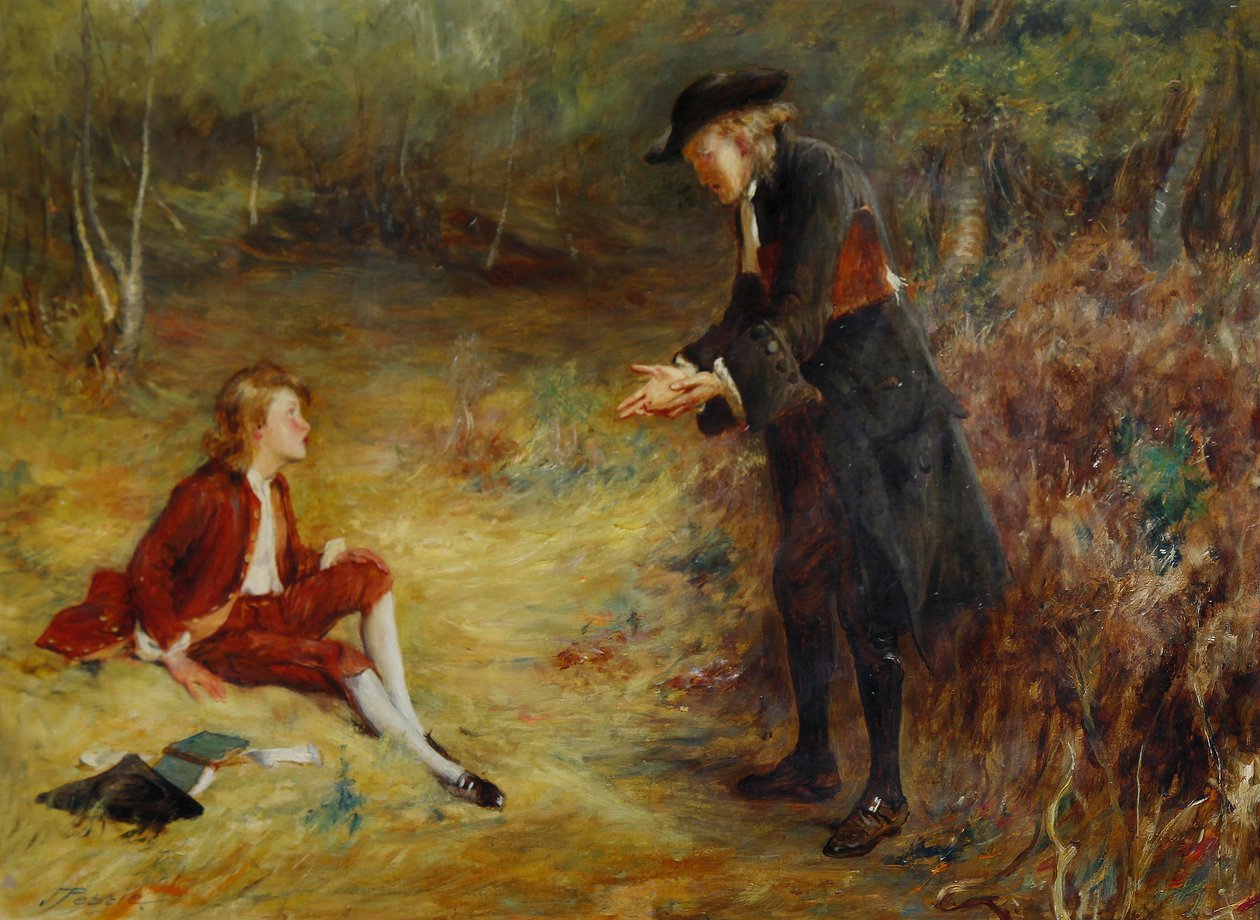 John Pettie - Egy útszéli prédikáció alkotó: John Pettie